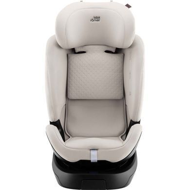 Автокрісло Britax R&ouml;mer SWIVEL-GROW Max Air Soft Taupe з обертом на 360, сонцезахисний козирок, система вентиляції AirSense, ISOFIX, опорна нога