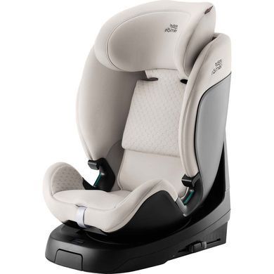 Автокрісло Britax R&ouml;mer SWIVEL-GROW Max Air Soft Taupe з обертом на 360, сонцезахисний козирок, система вентиляції AirSense, ISOFIX, опорна нога