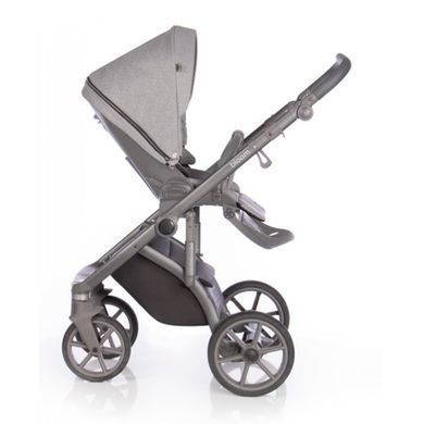Коляска 2 в 1 Roan Bloom 9023-RB-08, Grey Dots, серый