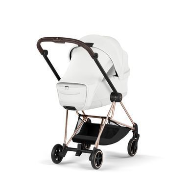 Люлька Cybex Mios/Coya Fold Lux Style Collection Off White складання разом з шасі, збільшений капюшон, матрац Memory Foam