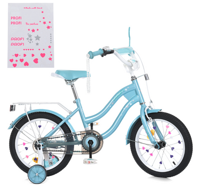 Велосипед детский PROFI 18д. MB 18063-1 мятный для детей от 5-ти лет