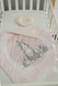 Кокон-гнездышко с пледом Baby Veres Summer Bunny pink