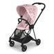 Коляска 2в1 Mios 2022 Simply Flowers Pink + Шасси Mios & каркас LS RBA Chrome Brown
