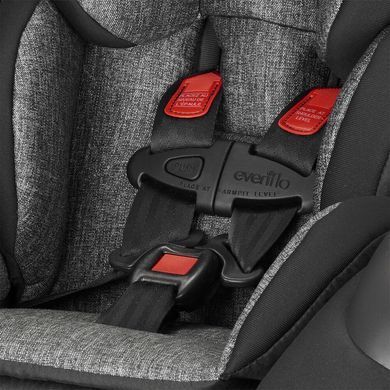 Evenflo автокресло Symphony Sport цвет &ndash; Charcoal Shadow (группа от 2,2 до 49,8 кг)