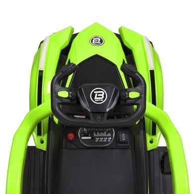 Детский электромобиль 3в1 Bambi Racer M 5781EBLR-5 зеленый с функцией каталки-толокара, родительская ручка, пульт дистанционного управления, подсветка