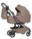 Коляска 2в1 CARRELLO Magia 2.0 CRL-6655 Cocoa Beige для подорожей, у літак, люлька складається разом із шасі