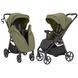 Прогулянкова коляска Carrello Bravo M/Lite CRL-5529 Bamboo Green новинка 2025 з підсвіткою, легка коляска