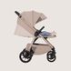 Прогулянкова коляска Lionelo BETT BEIGE SAND з капюшоном XXL, органайзер ThermBag, амортизація