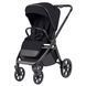 Универсальная коляска 2 в 1 Carrello Omega+ CRL-6540/1 Cosmo Black с реверсивным прогулочным блоком и с фонариком LED