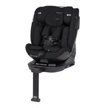 Автокресло CARRELLO Meteorit F CRL-15101 Midnight Black с оборотом на 360&deg;, защита от бокового удара, крепление ISOFIX и опорная нога