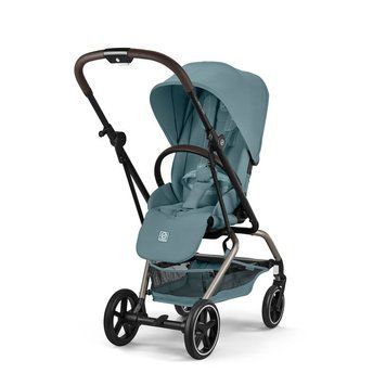 Прогулочная коляска Cybex Eezy S Twist + 2 Stormy Blue (Taupe Frame) 2026