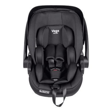 Автокресло+база CARRELLO Vega ISOFIX CRL-14101/2 Absolute Black i-Size 40-87см
