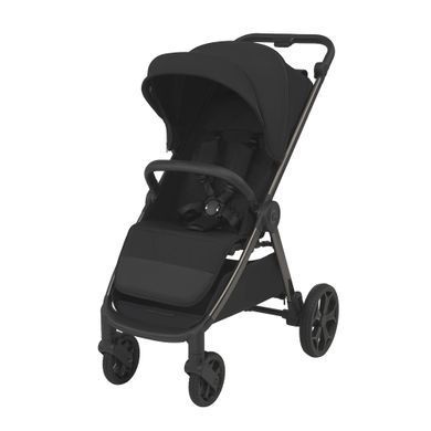 Прогулянкова коляска Espiro Wind 10 Mistral Black з чохлом для ніжок, легка вага, автоматичне складання