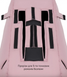 Зимовий конверт у коляску чи санки для новонароджених Bair Canada dusty pink 2025