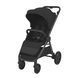 Прогулянкова коляска Espiro Wind 10 Mistral Black з чохлом для ніжок, легка вага, автоматичне складання