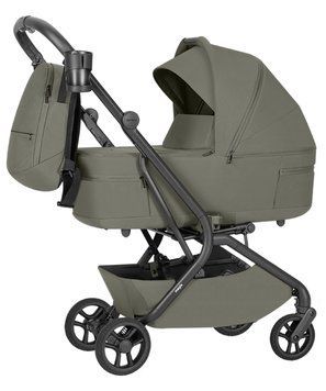 Коляска 2в1 CARRELLO Magia 2.0 CRL-6655 Malted Green для подорожей, у літак, люлька складається разом із шасі