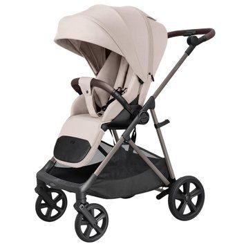 Прогулочная коляска Carrello Costa CRL-5534 Vanilla Beige с просторным сиденьем, реверсивная установка, колеса EVA