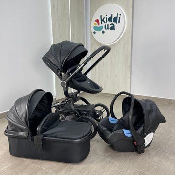 Універсальна коляска 3в1 Aulon (Ligero Lux) 2022 чорна