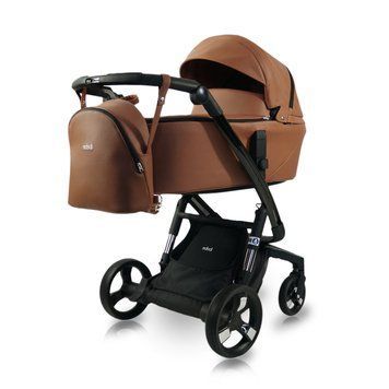 Універсальна коляска 2 в 1 iBebe istop 22 Gloss (екошкіра)