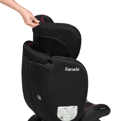 Автокресло Lionelo BASTIAAN I-SIZE BLACK RED