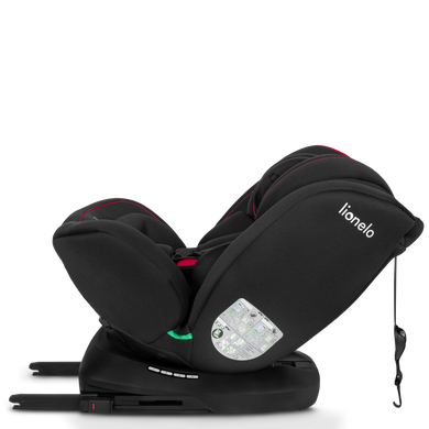 Автокресло Lionelo BASTIAAN I-SIZE BLACK RED