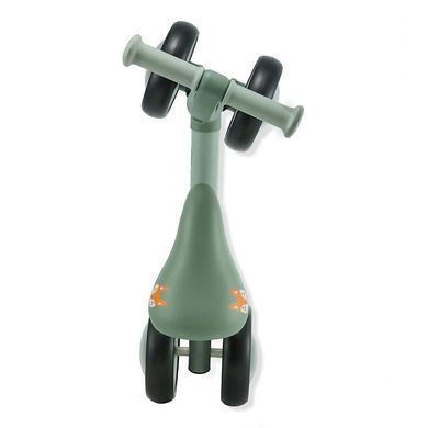 Каталка-біговел Kinderkraft Cutie Flash Green (KRCUFL00GRE0000) колеса з підсвічуванням, стійка конструкція, обмежувач повороту керма до 135&deg;