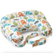 Подушка для кормления Chicco Boppy Pillow Deluxe Zoo со съемным чехлом, ремень для регулировки, водоотталкивающая поверхность