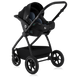 Универсальная коляска 3в1 Lionelo Meril Black Onyx