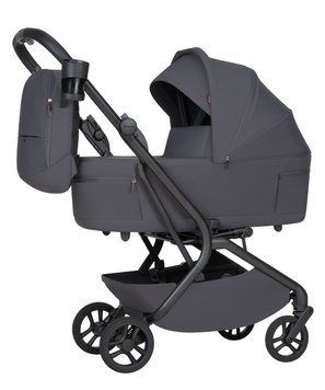 Коляска 2в1 CARRELLO Magia 2.0 CRL-6655 Elm Grey для подорожей, у літак, люлька складається разом із шасі