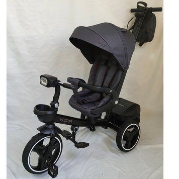 Трехколесный велосипед EL CAMINO ME 1162-1 VECTOR Dark Gray