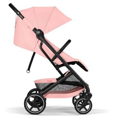 Прогулянкова коляска Cybex Beezy Candy Pink 2026 з амортизацією, компактно складається, регулювання спинки до горизонтального положення