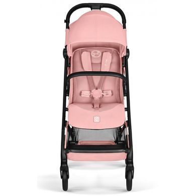 Прогулянкова коляска Cybex Beezy Candy Pink 2026 з амортизацією, компактно складається, регулювання спинки до горизонтального положення