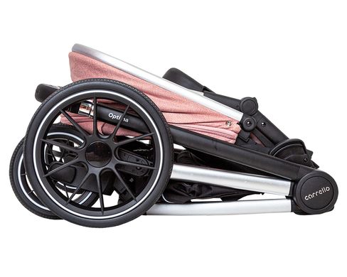 Универсальная коляска 2в1 CARRELLO Optima (Каррелло Оптима) Mirror Grey Серый цвет