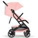 Прогулянкова коляска Cybex Beezy Candy Pink 2026 з амортизацією, компактно складається, регулювання спинки до горизонтального положення
