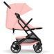 Прогулянкова коляска Cybex Beezy Candy Pink 2026 з амортизацією, компактно складається, регулювання спинки до горизонтального положення