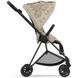 Прогулянкова коляска Cybex Mios 4.0 2023 Simply Flowers Beige шасі Matt Black вузька колісна база, компактна та легка