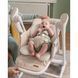 Стульчик-качели 3в1 Carrello Cascata CRL-10303 Cream Beige Wooden (с сенсорной панелью)