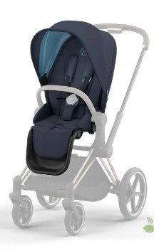 Чохол тканинний для прогулянкового блоку Cybex Priam Dark Navy 2022