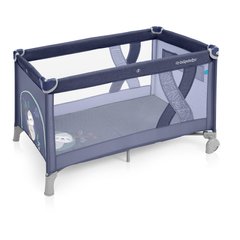 Манеж-ліжечко Baby Design SIMPLE 03 BLUE