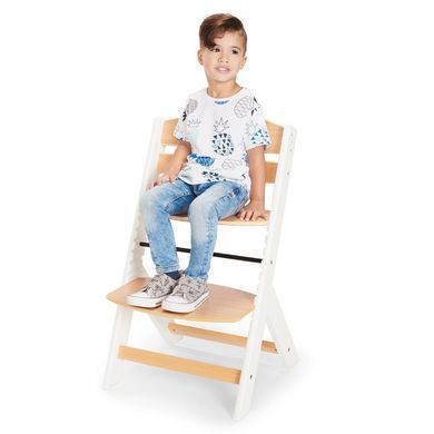 Стільчик для годування Kinderkraft Enock Gray Wood (KKKENOCGRY0000)