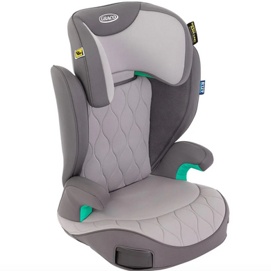 Автокрісло Graco Affix i-Size R129 сіро-коричневе з бічним захистом SAFETY SURROUND, ISOFIX, регулювання підголівника 10 положень