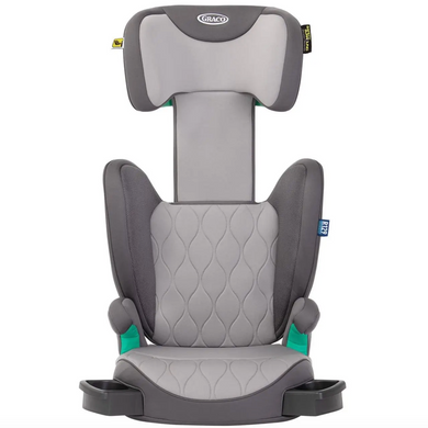 Автокрісло Graco Affix i-Size R129 сіро-коричневе з бічним захистом SAFETY SURROUND, ISOFIX, регулювання підголівника 10 положень