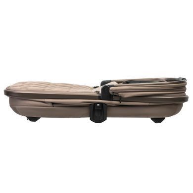 Коляска 2в1 Espiro Clodi 09 Stylish Beige с тройной вентиляцией люльки, легкая, большие гелевые колеса, амортизация