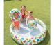 Дитячий надувний басейн INTEX 59469 249 літрів + пляжний м'яч та надувне коло