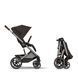 Коляска 2в1 Cybex Balios S Lux Chocolate Brown Taupe Frame зі складною люлькою, великі колеса, амортизація Advanced Comfort