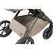 Коляска 2в1 Espiro Clodi 09 Stylish Beige с тройной вентиляцией люльки, легкая, большие гелевые колеса, амортизация