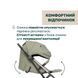 Прогулянкова коляска Chicco Dolomiti зелена з великими непробивними колесами, система складання однією рукою OneTouch, легка та маневрена