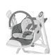 Стільчик для годування, шезлонг та гойдалка Carrello Triumph CRL-10302 Palette Grey