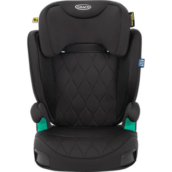 Автокрісло Graco Affix i-Size R129 чорне з бічним захистом SAFETY SURROUND, ISOFIX, регулювання підголівника 10 положень
