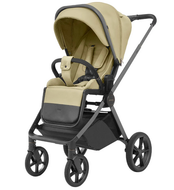Універсальна коляска 2в1 Carrello Ultra CRL-6527 Soft Beige з великими колесами та термолюлькою